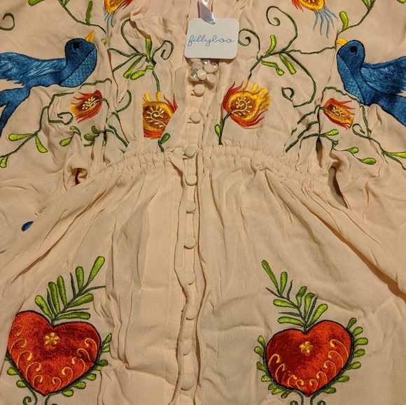 💔SOLD💔 Fillyboo strange magic kimono duster - Picture 6 of 8